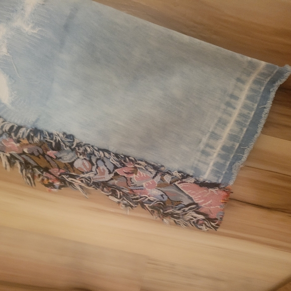 Stacked Jeans Embroidered Sides 32 - Picture 12 of 13